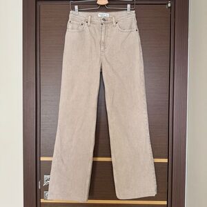 Abercrombie and Fitch The 90’s Relaxed Jean Wide Leg High Rise